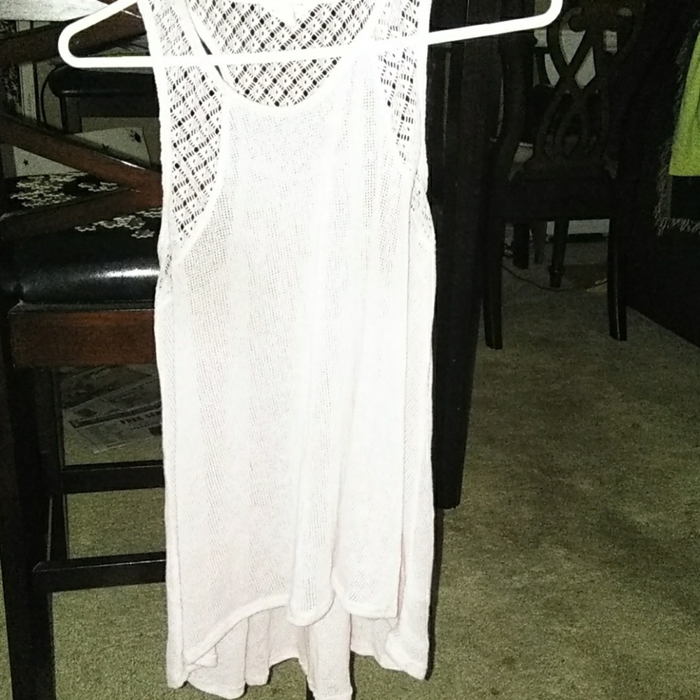 Halter sweater tank